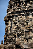 Prambanan - Candi Lara Jonggrang, Shiva Temple, doorways surmounted by a kala head that give access to the inner chambers 